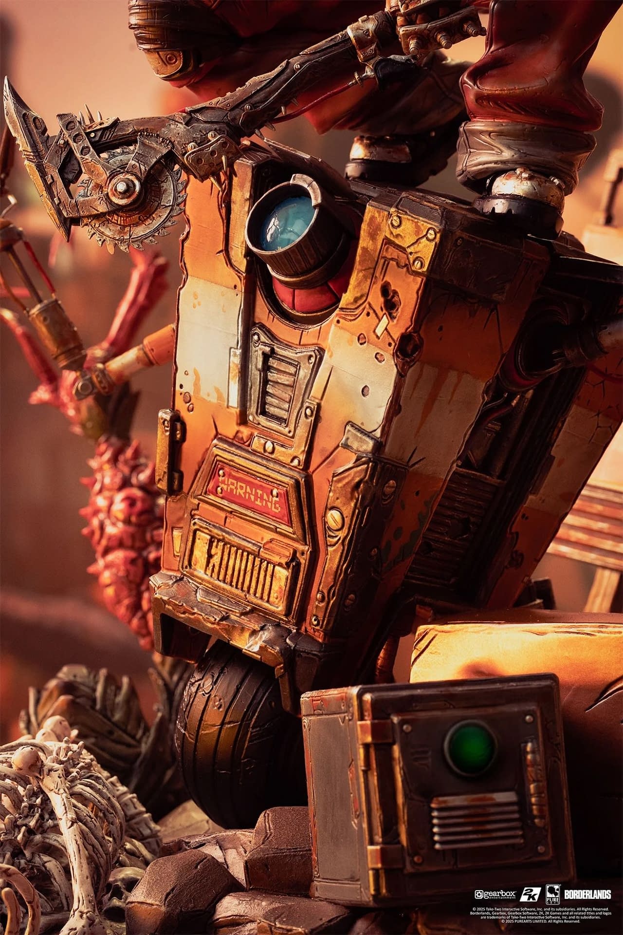 Return to Pandora with PureArts Borderlands Psycho & Claptrap Statue 