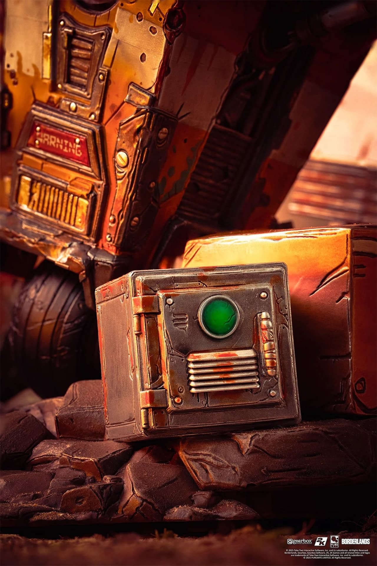 Return to Pandora with PureArts Borderlands Psycho & Claptrap Statue 