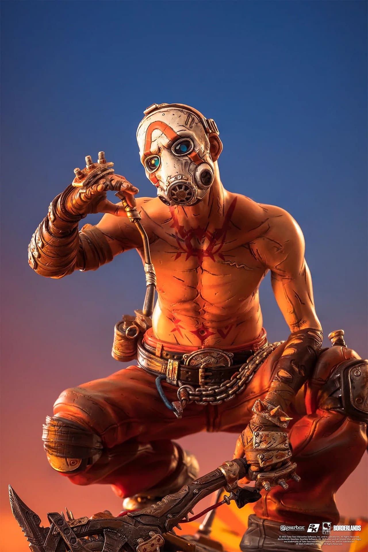 Return to Pandora with PureArts Borderlands Psycho & Claptrap Statue 