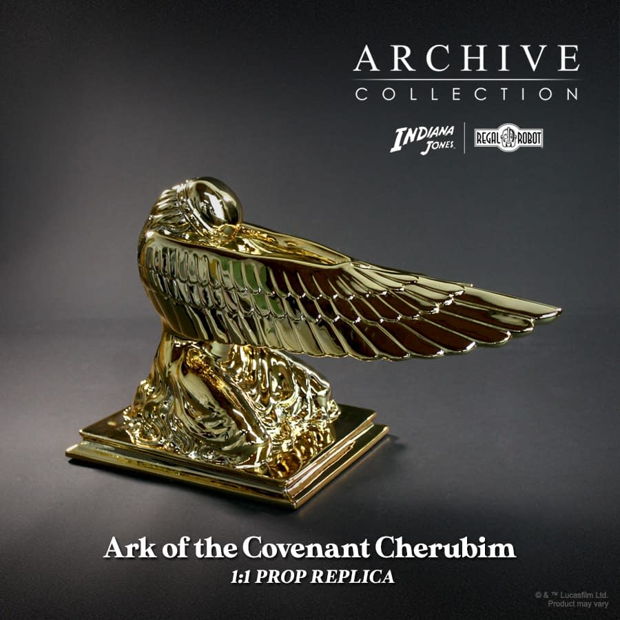 Regal Robot Unveils Indiana Jones Ark of the Covenant Prop Replica