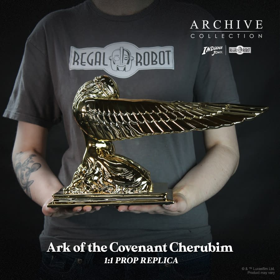 Regal Robot Unveils Indiana Jones Ark of the Covenant Prop Replica