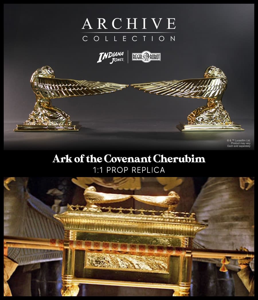 Regal Robot Unveils Indiana Jones Ark of the Covenant Prop Replica