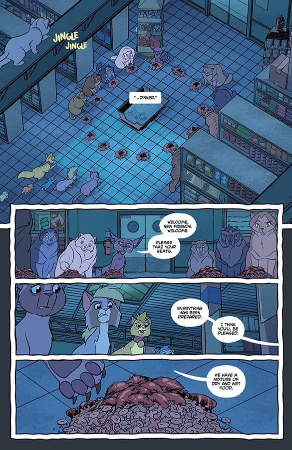 Interior preview page from Feral #14