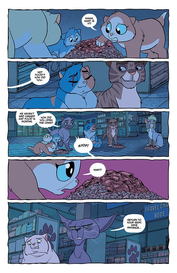 Interior preview page from Feral #14