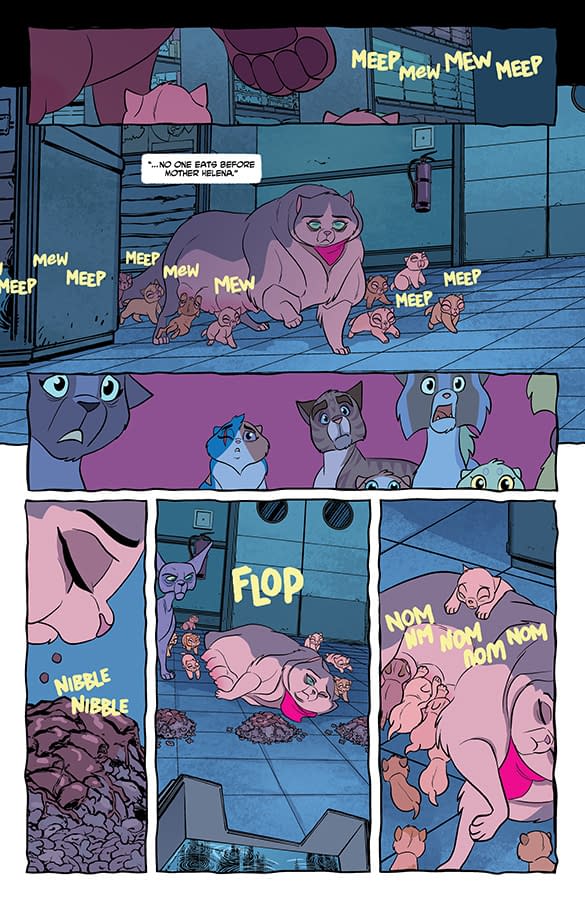 Interior preview page from Feral #14