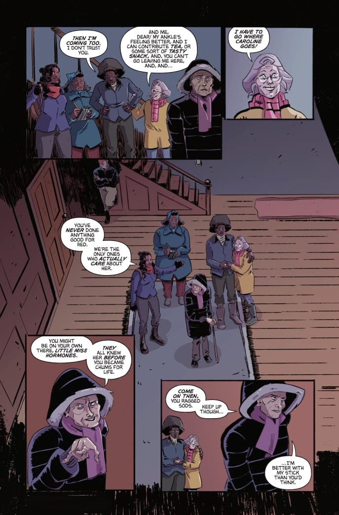 Golden Rage: Mother Knows Best #3 Preview: Senior Smackdown