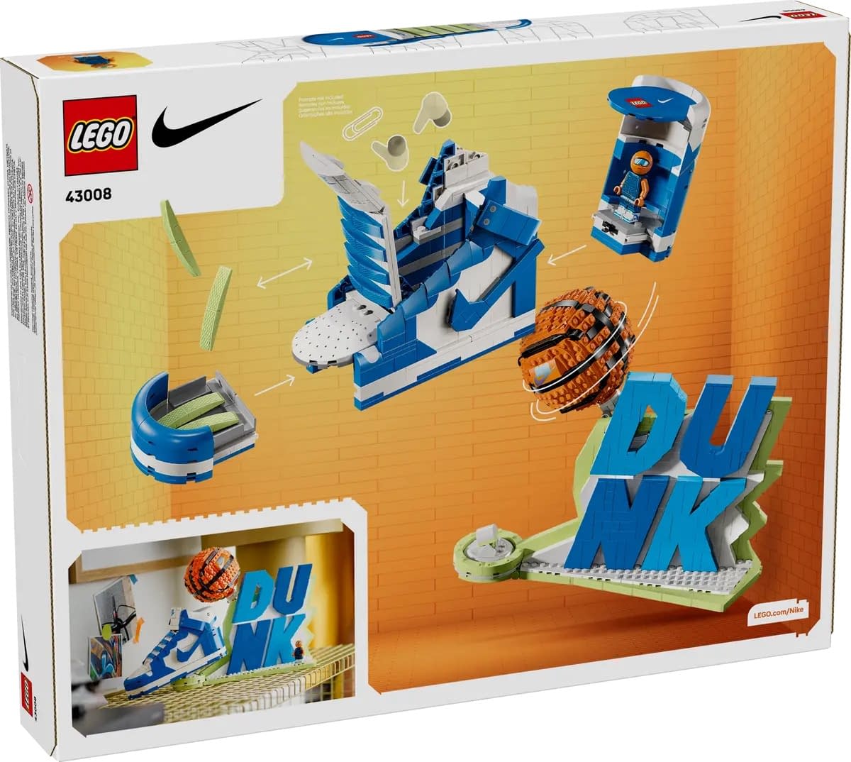 Build Your Own Nike Dunk with LEGO's Newest Collab Set
