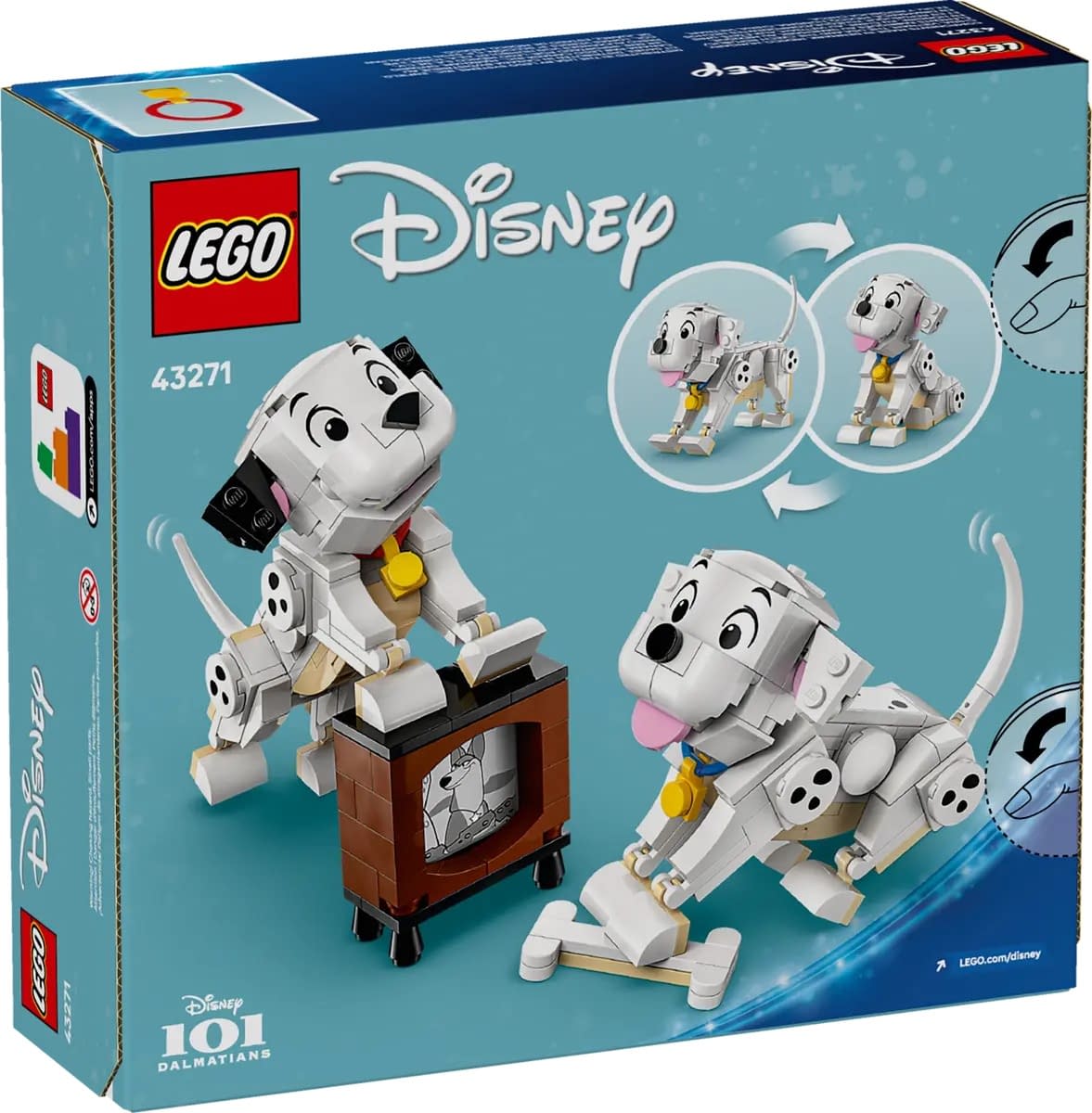 Build 101 Dalmatians with LEGO's New Disney Lucky & Penny Puppy Set