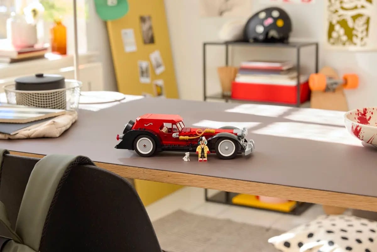 LEGO Unveils New Disney's 101 Dalmations Cruella De Vil's Car Set