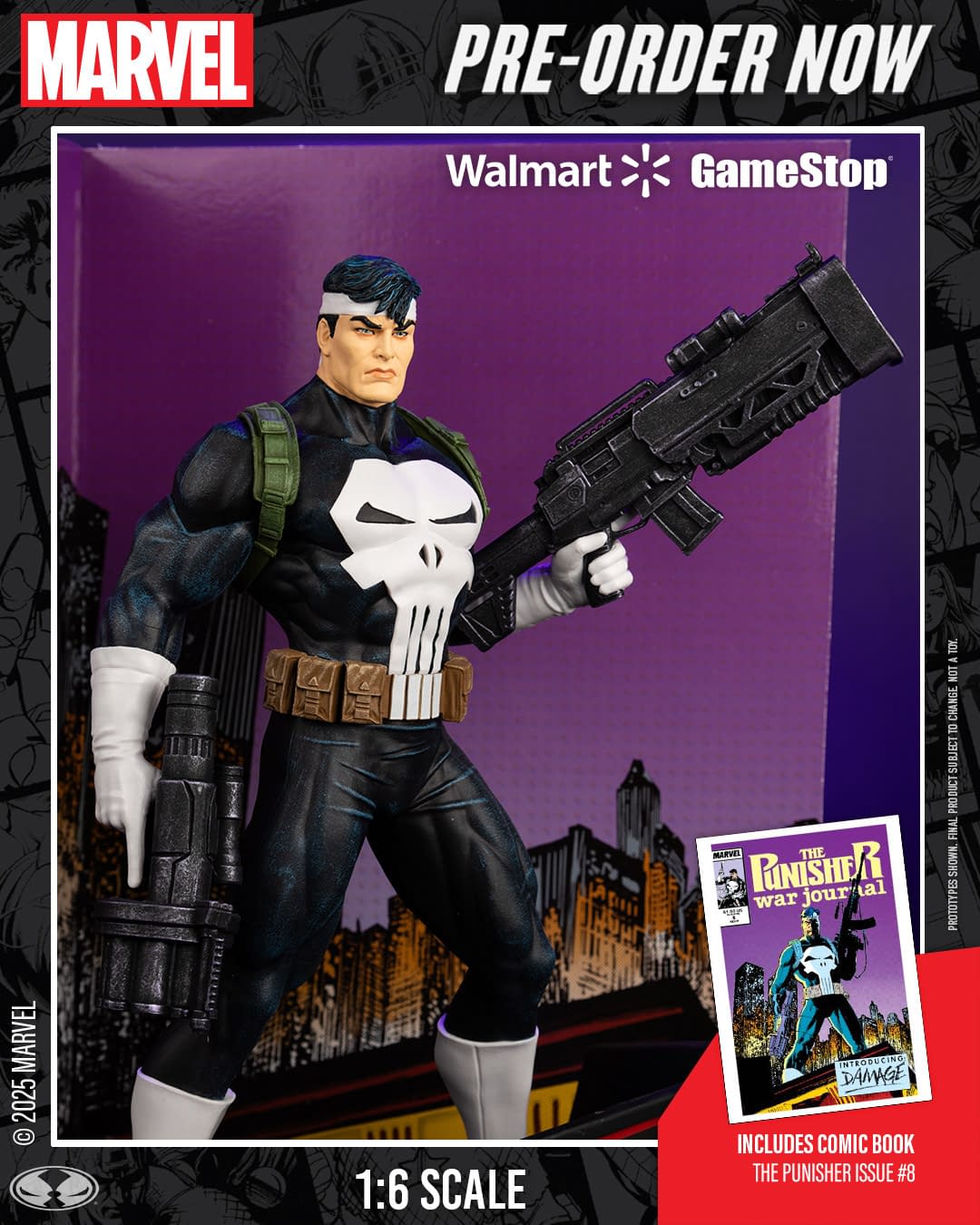 McFarlane Toys Unveils Exclusive The Punisher War Journal 1:6 Statue 
