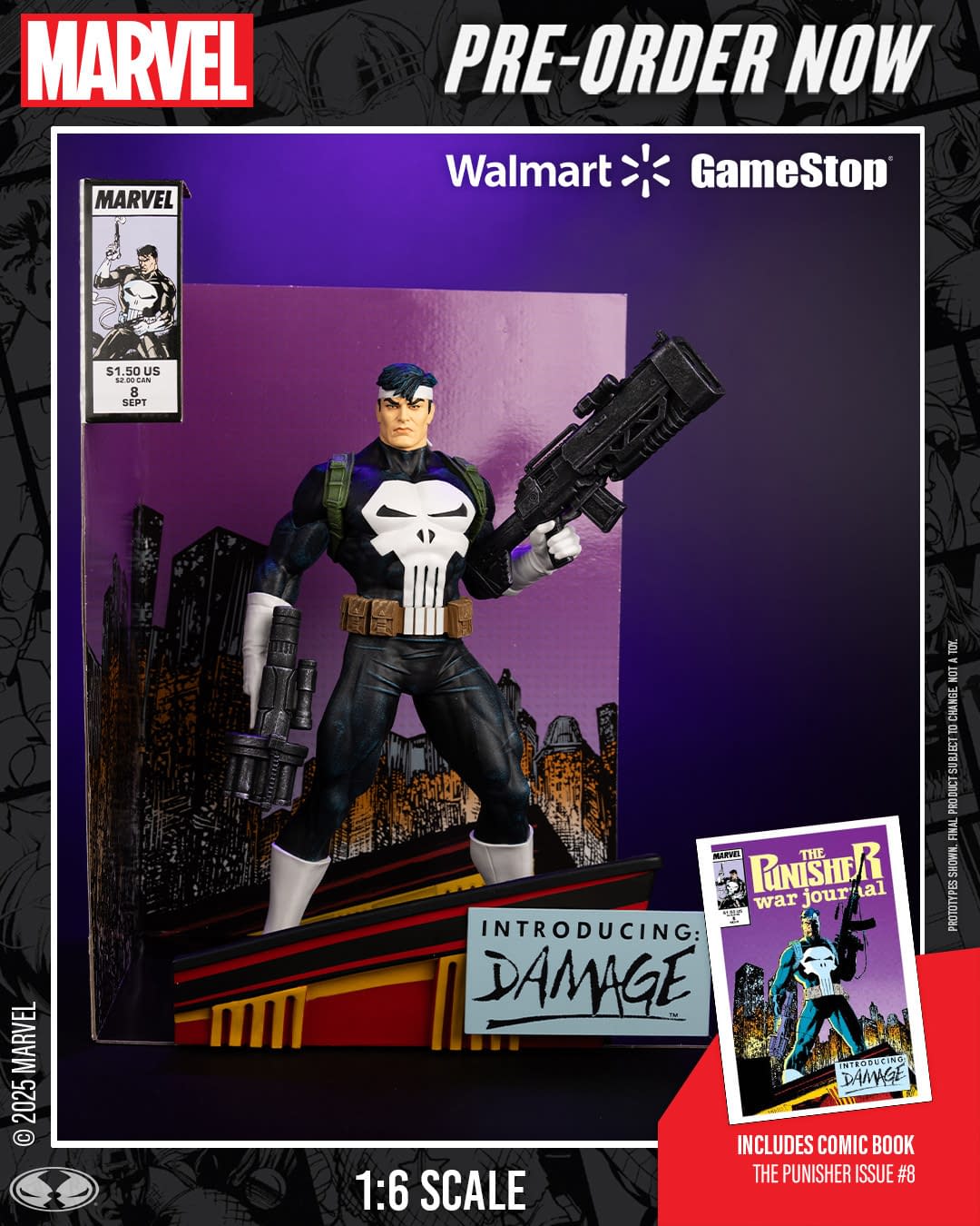 McFarlane Toys Unveils Exclusive The Punisher War Journal 1:6 Statue 