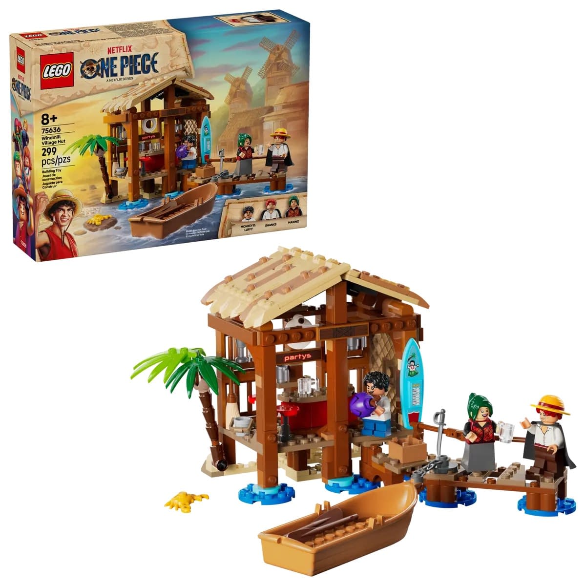 Enter the Windmill Village Hut with New LEGO One Piece Set