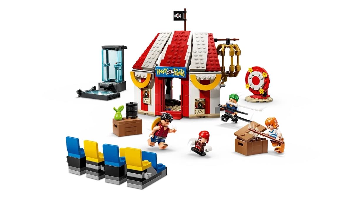 LEGO Debuts New One Piece Buggy the Clown's Circus Tent Set