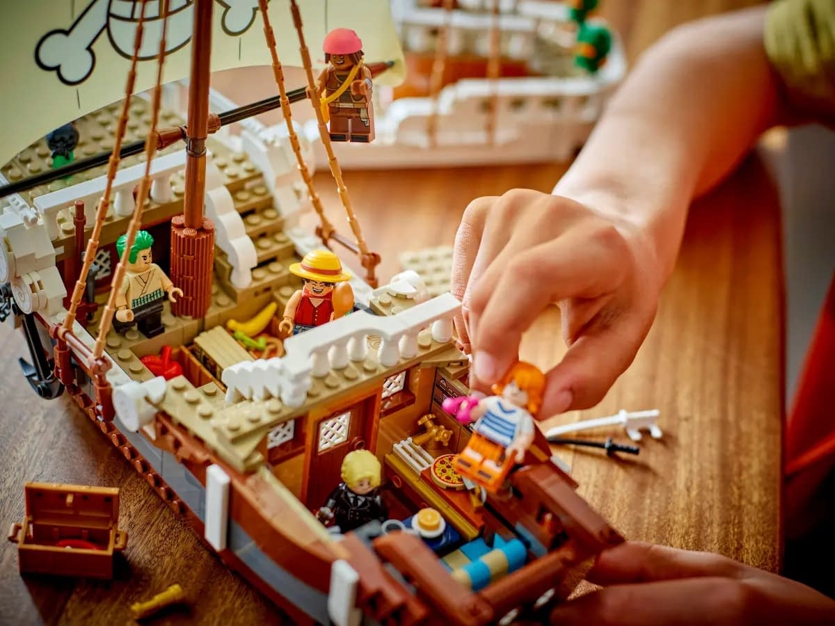 One Piece's The Going Merry Pirate Ship Arrives from LEGO
