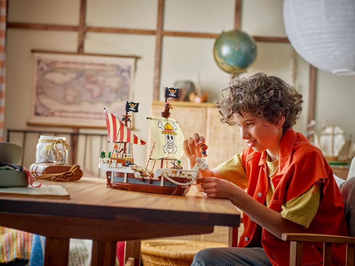 One Piece's The Going Merry Pirate Ship Arrives from LEGO