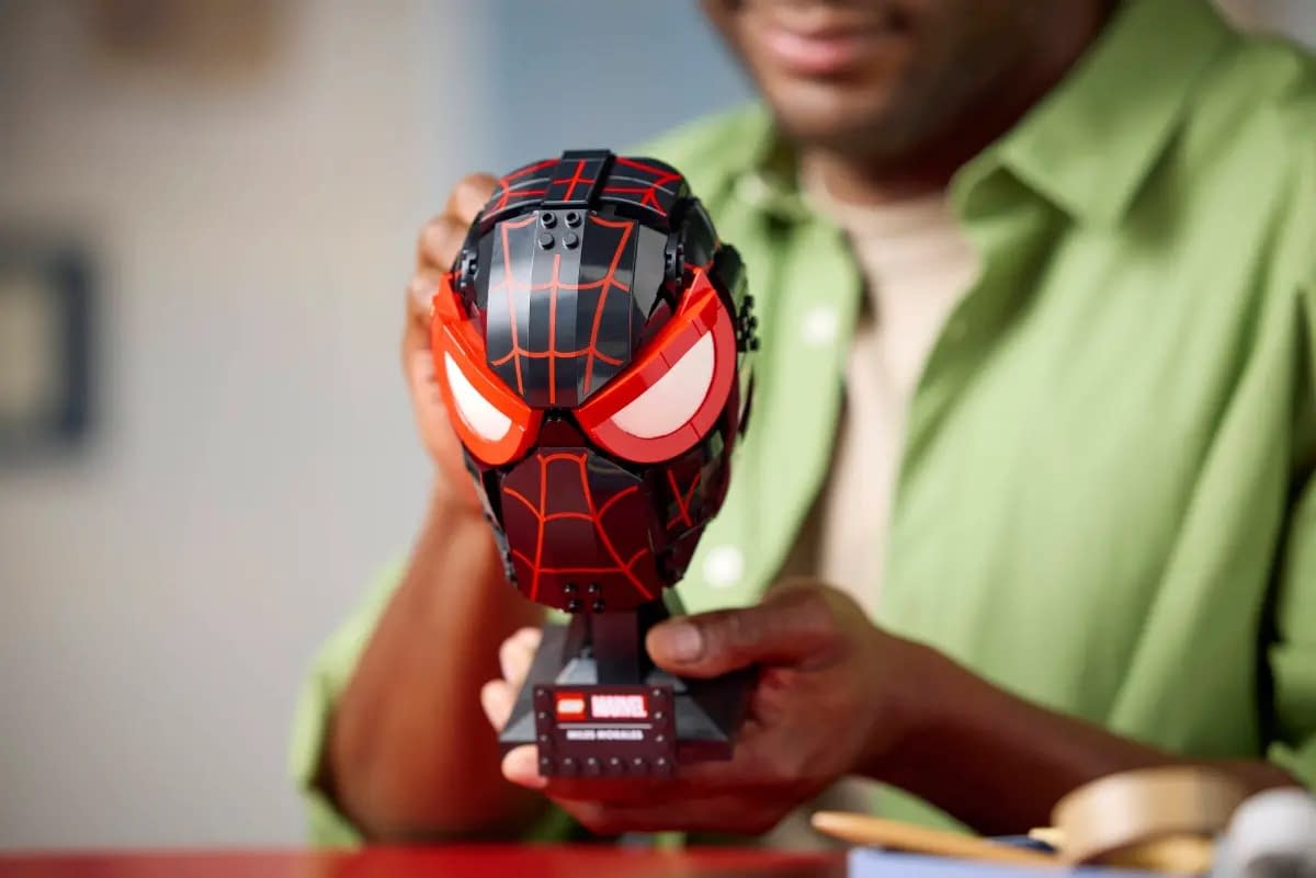 Miles Morales Arrives at LEGO with New Spider-Man Replica Mask