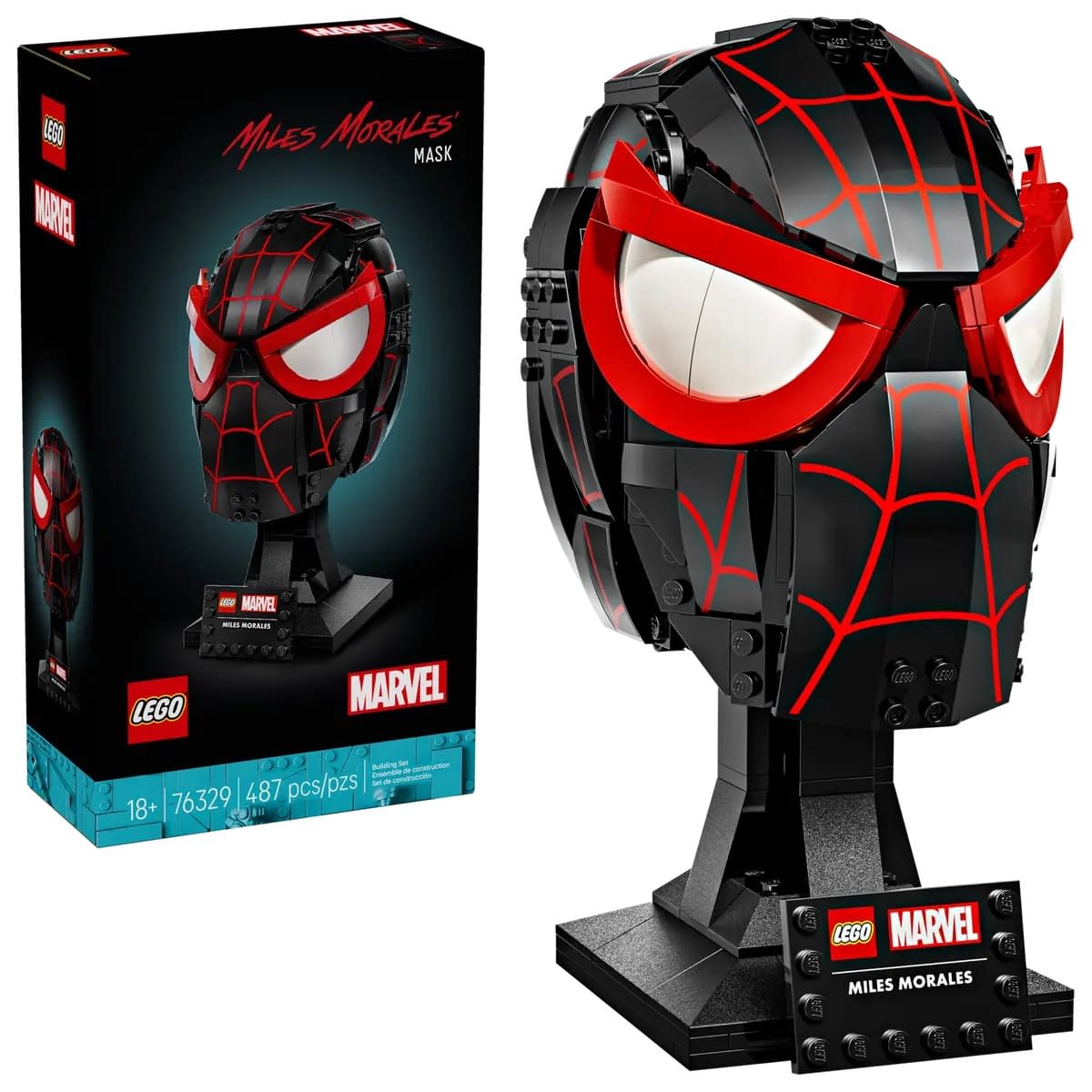 Miles Morales Arrives at LEGO with New Spider-Man Replica Mask
