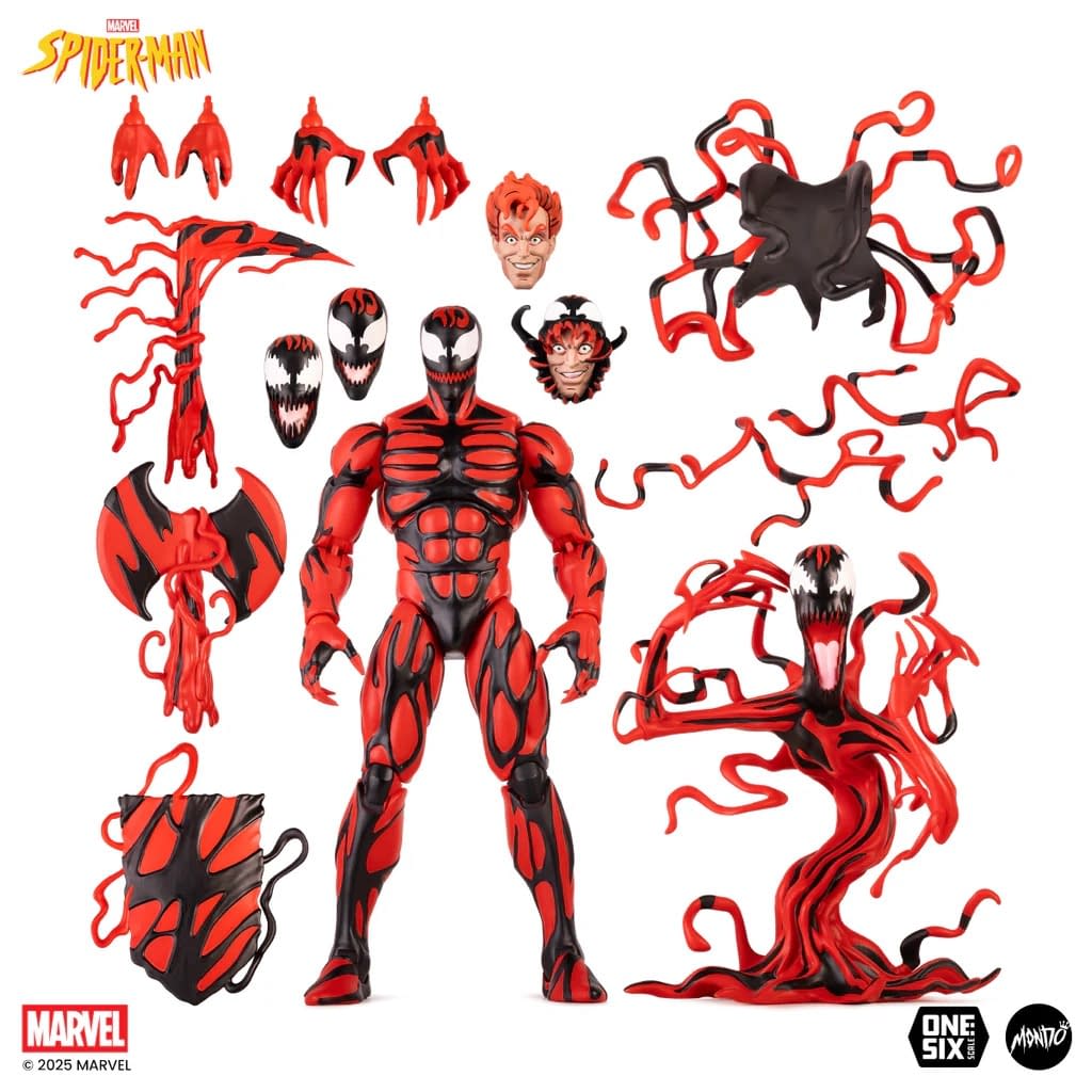 Mondo Unveils New Spider-Man: The Animated Series 1/6 Scale Carnage 