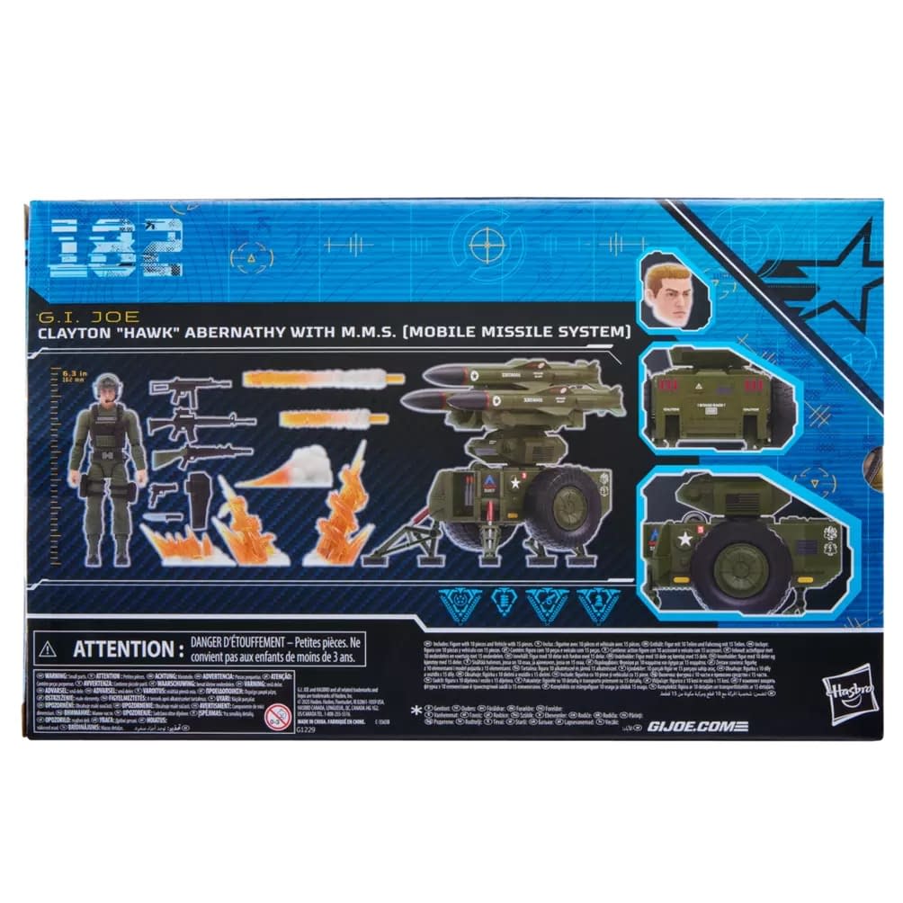 Take Coverage with Hasbro's G.I. Joe Hawk & Mobile Missile System 