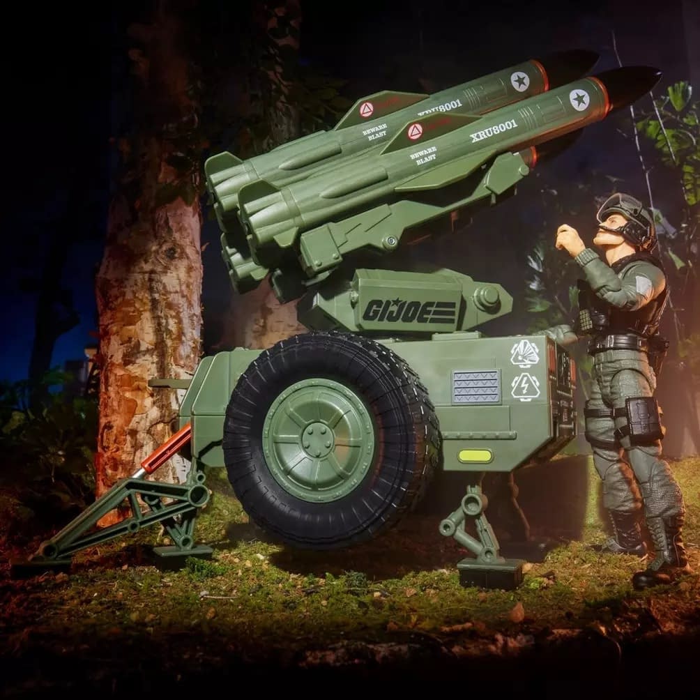Take Coverage with Hasbro's G.I. Joe Hawk & Mobile Missile System 