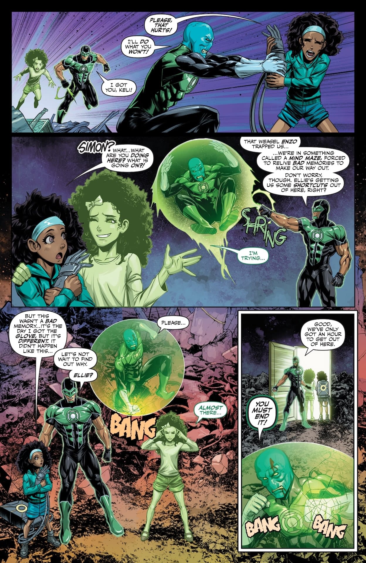 Green Lantern Corps #5 Preview: Space Cabbie Takes the Wheel