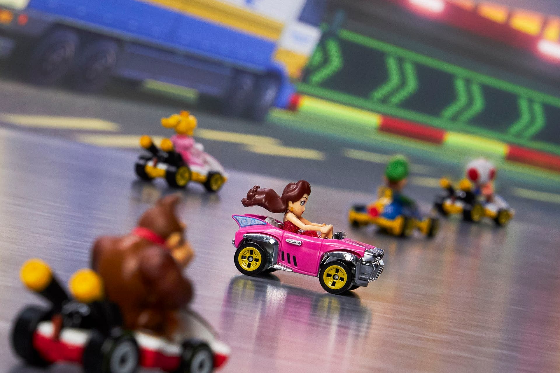 New SDCC 2025 Hot Wheels Races On In with Mario Kart Pauline 