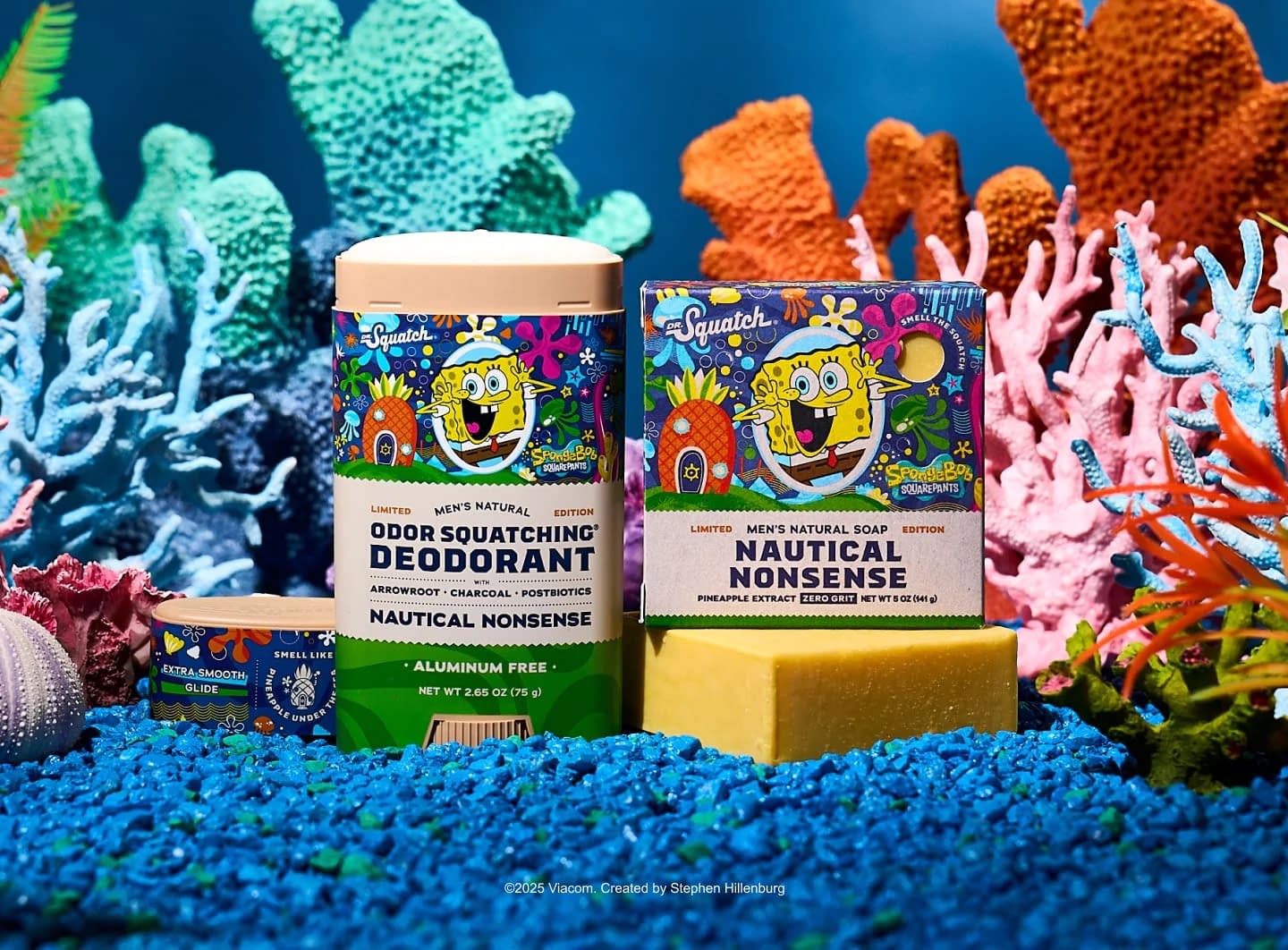 Smell Like A Pineapple Under the Sea with Dr. Squatch x SpongeBob!