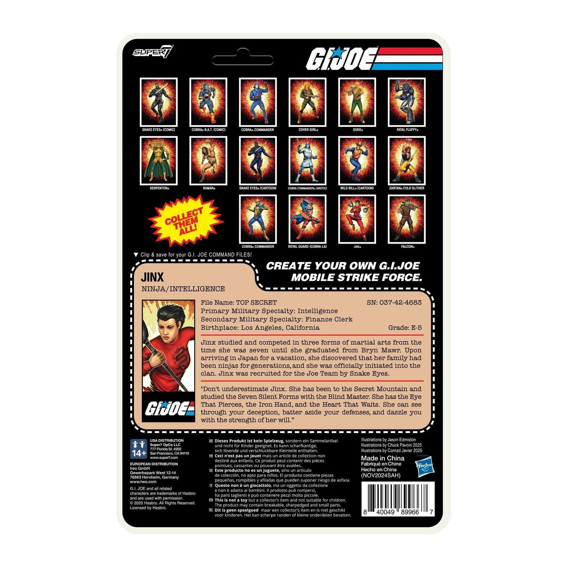 Super7 Debuts G.I. Joe ReAction+ Cobra-La (Movie Collection) Figure