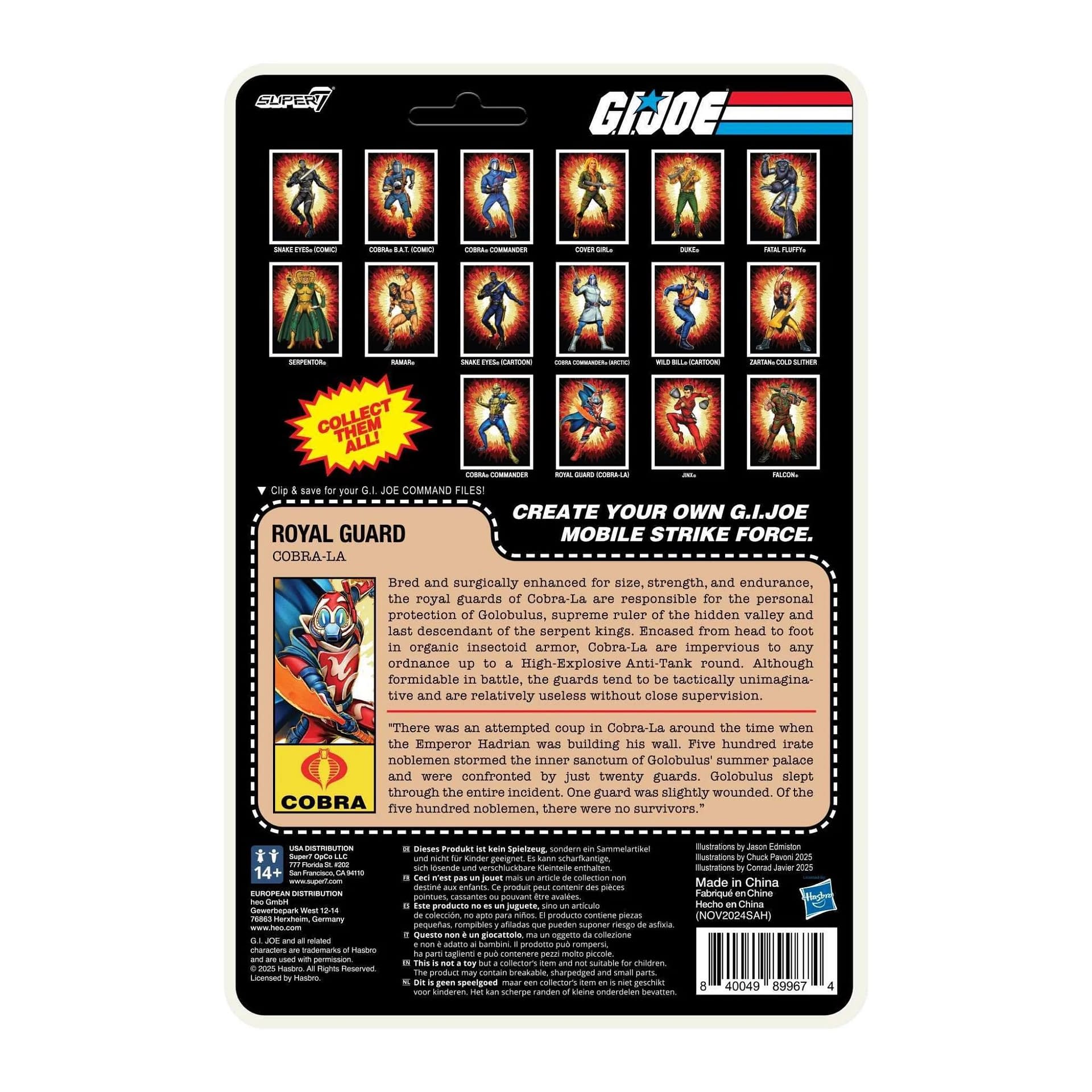 Super7 Debuts G.I. Joe ReAction+ Cobra-La (Movie Collection) Figure