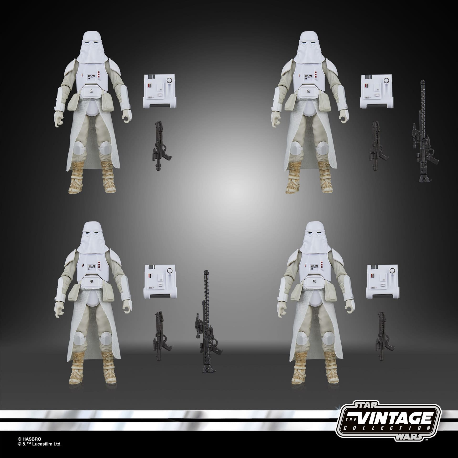 New Star Wars Snowtrooper Vintage Collection 4-Pack Revealed