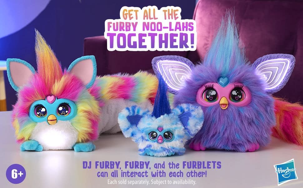 Things Get Crazy with Hasbro's New Furby DJ Interactive Figure 