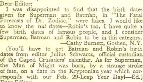 DC Confirms That Clark Kent's Birthday In June The Eighteenth