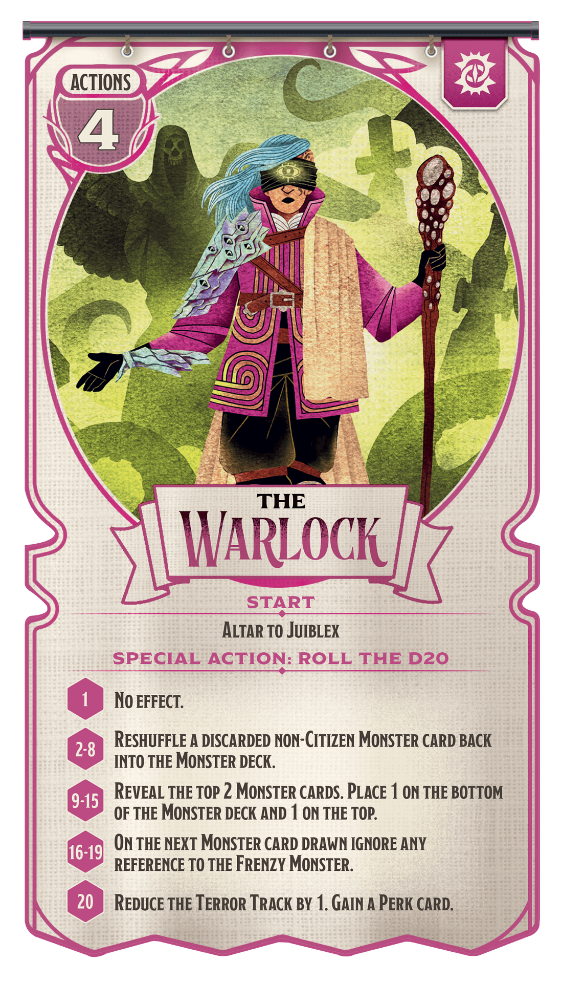 Receive A Limited-Edition Warlock Hero for Horrified: D&D at Gen Con