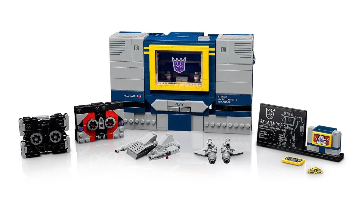 New Transformers Soundwave LEGO Set Revealed with Sound Effects 