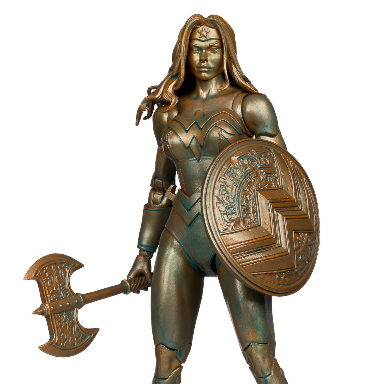 Wonder Woman (Classic) Gold Label Patina Edition Figure Revealed 