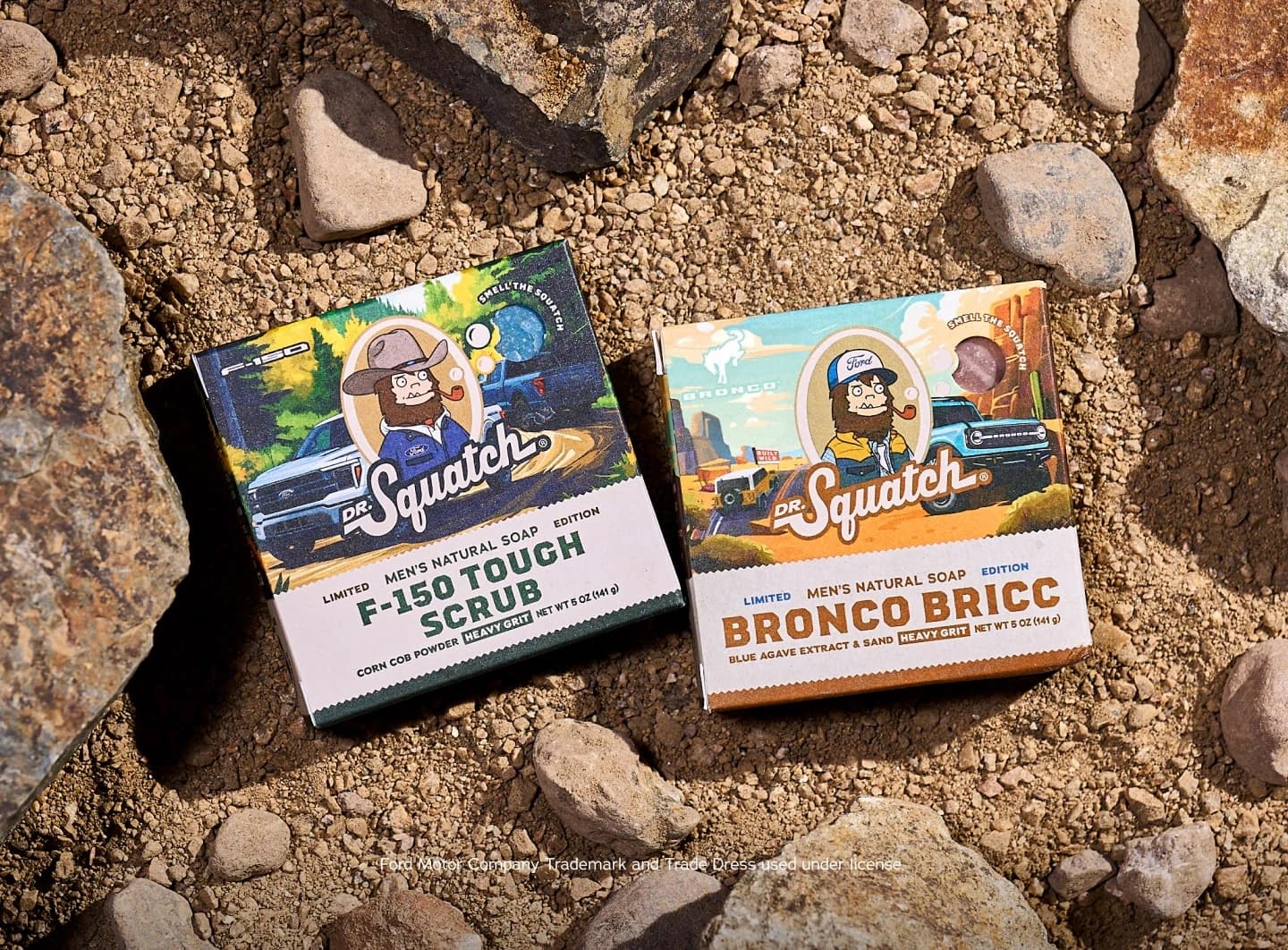 Dr. Squatch Debuts New Collab Driving In New Ford Tough Scents