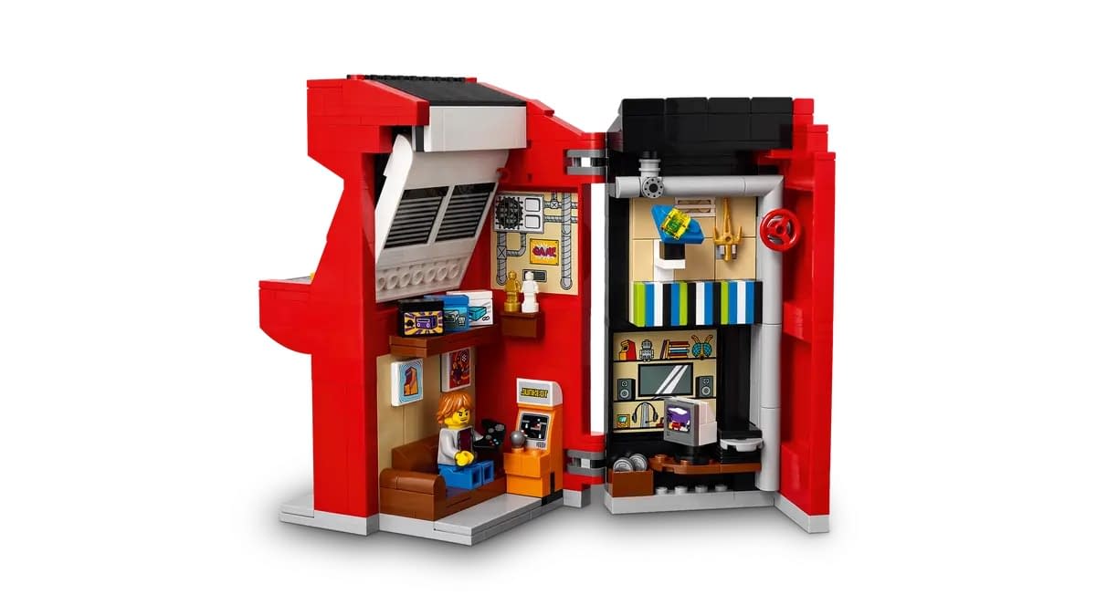 Relive the Golden Years of Video Games with the LEGO Arcade Machine 