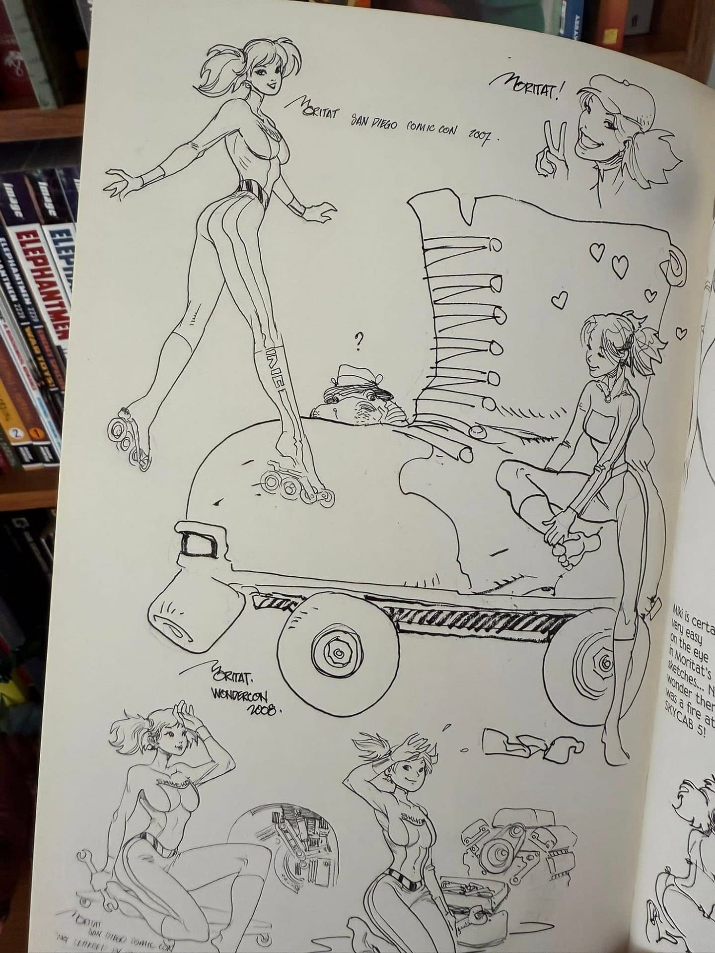 Jim Shooter And The Roller Skates