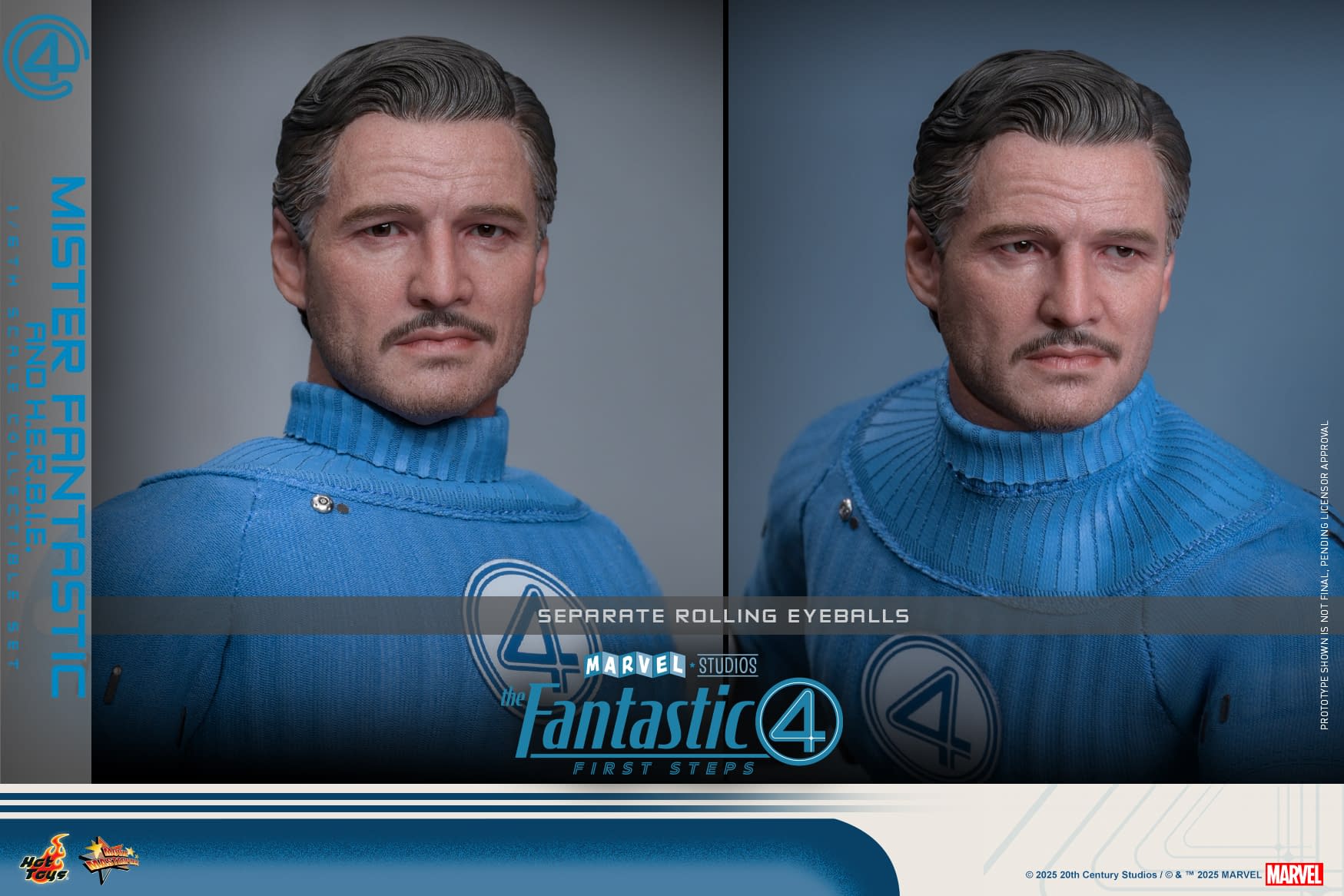 Hot Toys The Fantastic Four: First Steps 1/6 Mr. Fantastic Revealed