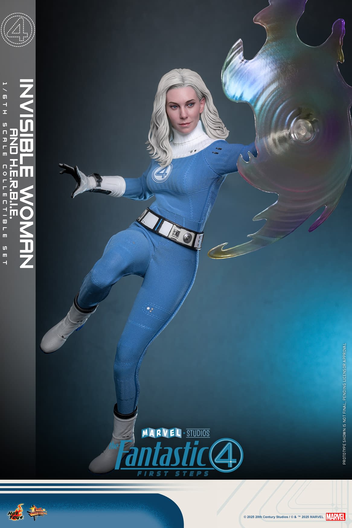 The Fantastic Four: First Steps Invisible Woman Arrives at Hot Toys 