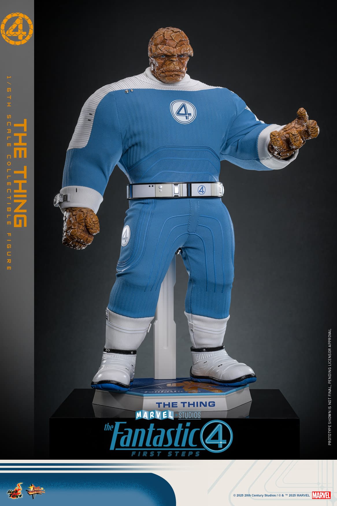 It's Clobberin' Time with Hot Toys New 1/6 Fantastic Four The Thing 