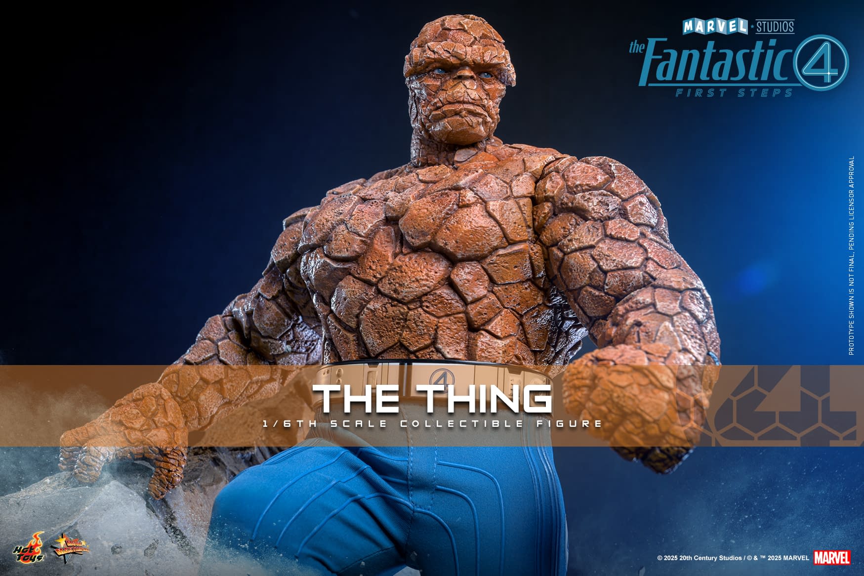 It's Clobberin' Time with Hot Toys New 1/6 Fantastic Four The Thing 