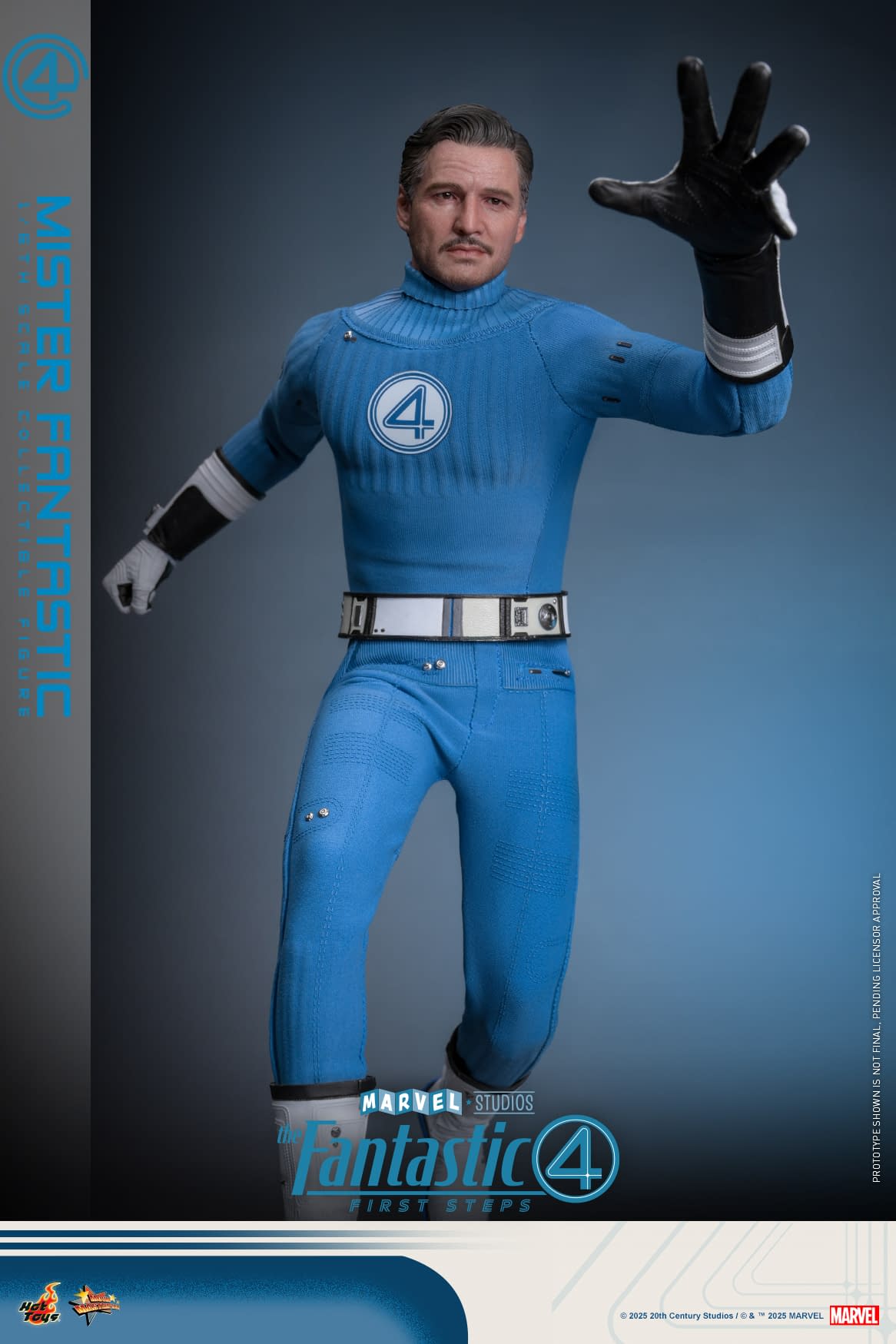 Hot Toys The Fantastic Four: First Steps 1/6 Mr. Fantastic Revealed