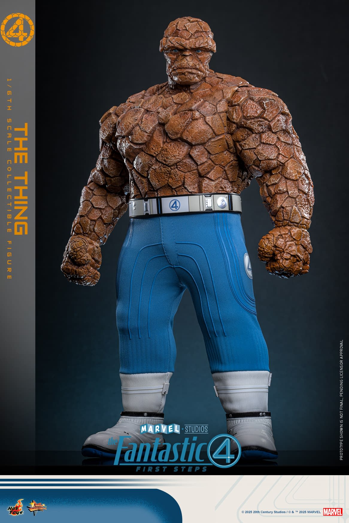 It's Clobberin' Time with Hot Toys New 1/6 Fantastic Four The Thing 