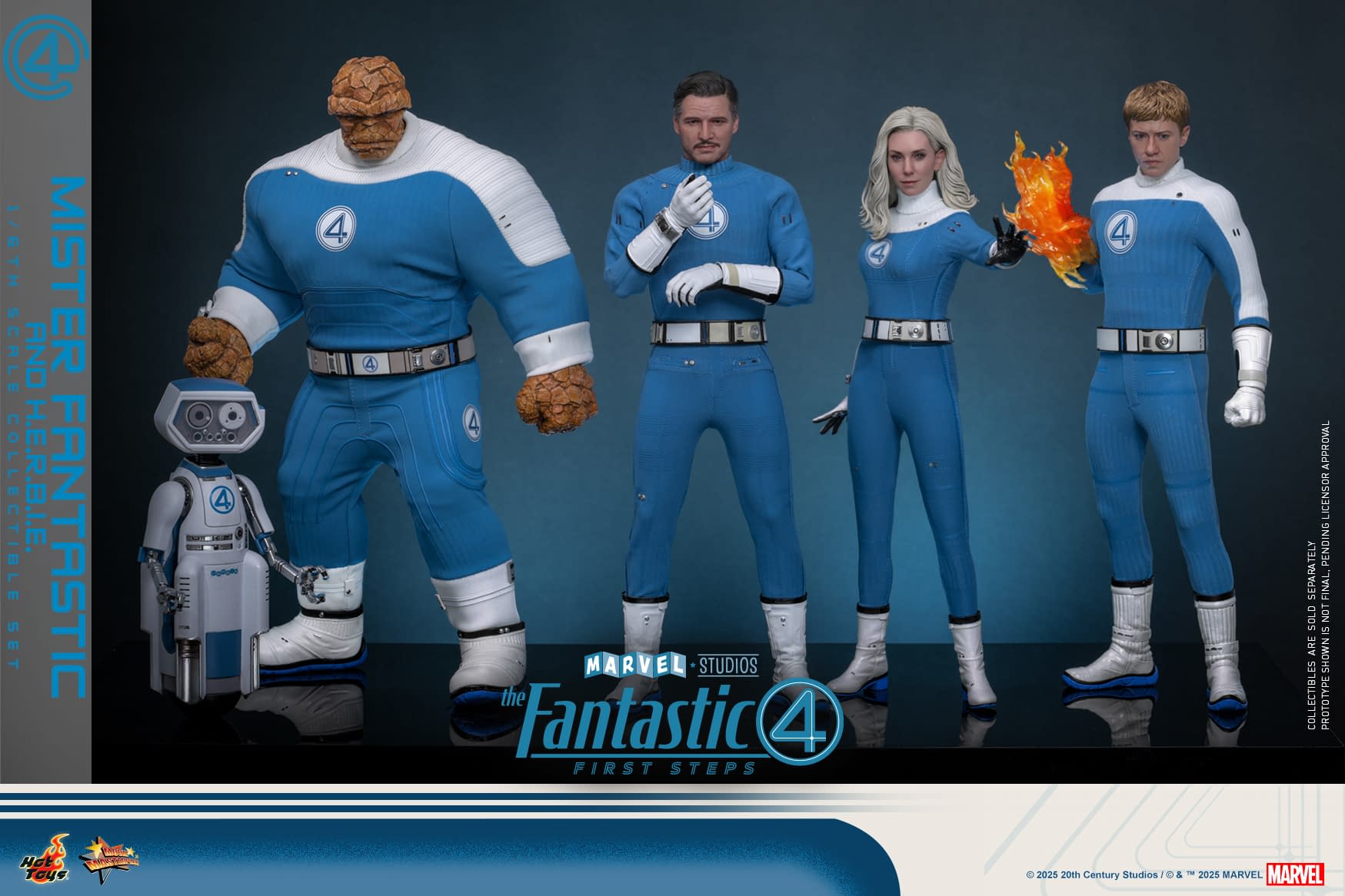 Hot Toys The Fantastic Four: First Steps 1/6 Mr. Fantastic Revealed