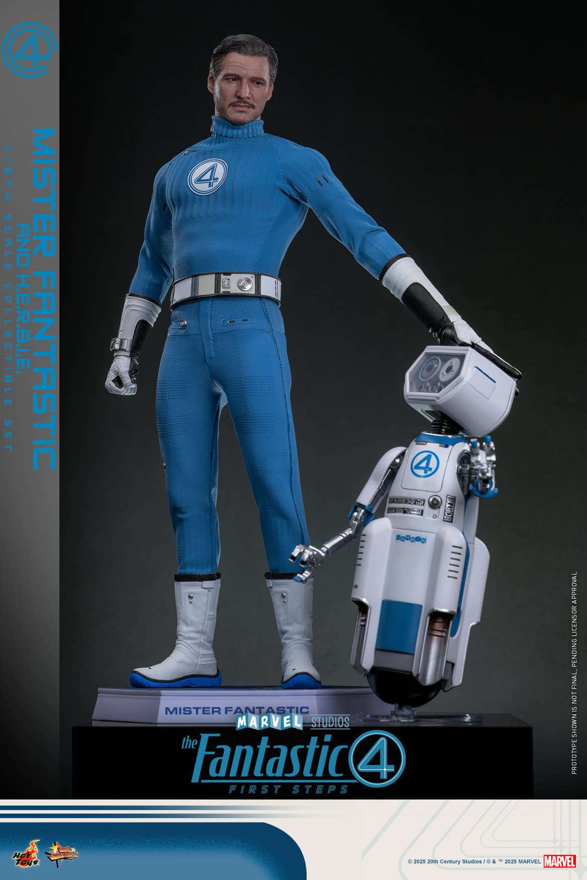 Hot Toys The Fantastic Four: First Steps 1/6 Mr. Fantastic Revealed