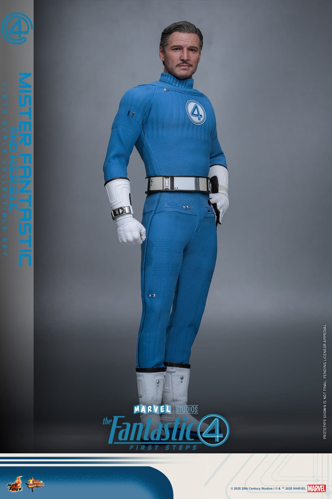 Hot Toys The Fantastic Four: First Steps 1/6 Mr. Fantastic Revealed