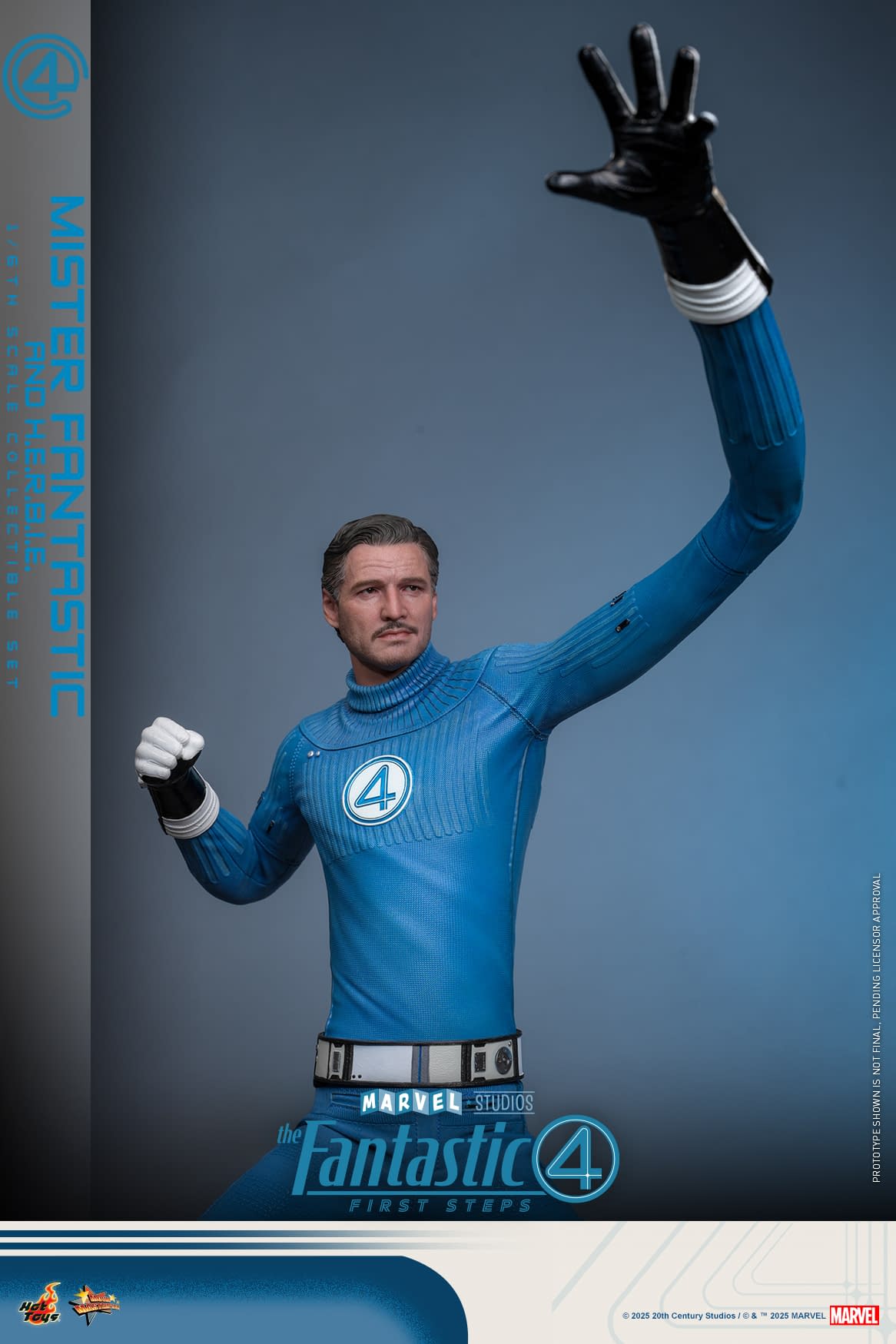 Hot Toys The Fantastic Four: First Steps 1/6 Mr. Fantastic Revealed