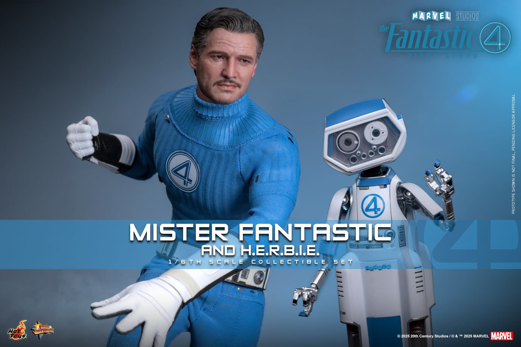 Hot Toys The Fantastic Four: First Steps 1/6 Mr. Fantastic Revealed