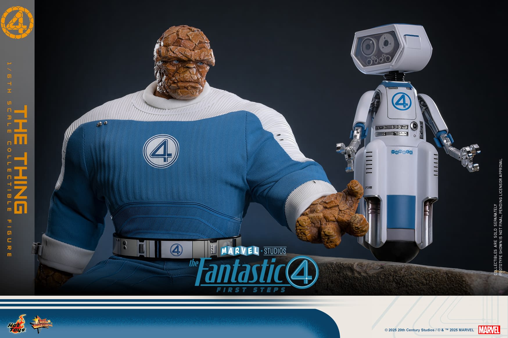 It's Clobberin' Time with Hot Toys New 1/6 Fantastic Four The Thing 